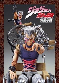 『ジョジョの奇妙な冒険』J.P.ポルナレフ 車椅子付き 超像可動 超像可動｜ジョジョの奇妙な冒険 第五部 黄金の風 -J・P